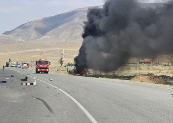 ۴ فوتی و مصدوم در تصادف یک خودرو با موتورسیکلت در محور خوی - چایپاره