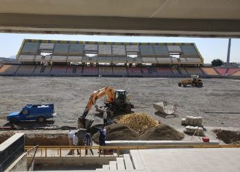 ورزشگاه ۱۵ هزار نفری ارومیه در مسیر تکمیل و آماده‌سازی