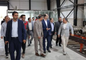 بازدید مدیرعامل شرکت انبارهای عمومی و خدمات گمرکی ایران از منطقه ویژه اقتصادی سهلان
