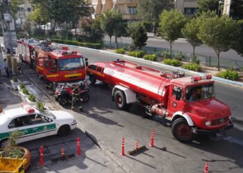 آتش‌سوزی در بازار تبریز مهار شد