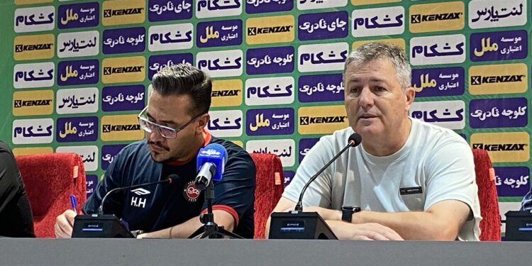 سرمربی تراکتور: تیم در سطح توقعاتم بازی نکرد