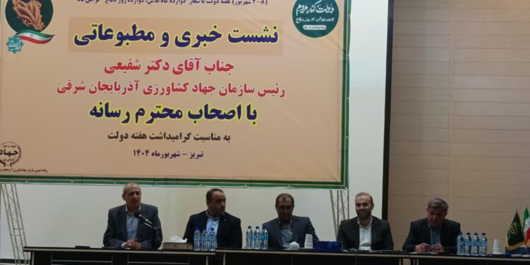 افتتاح ۶۰ پروژه کشاورزی با ۴.۳ هزار میلیارد تومان اعتبار در آذربایجان شرقی