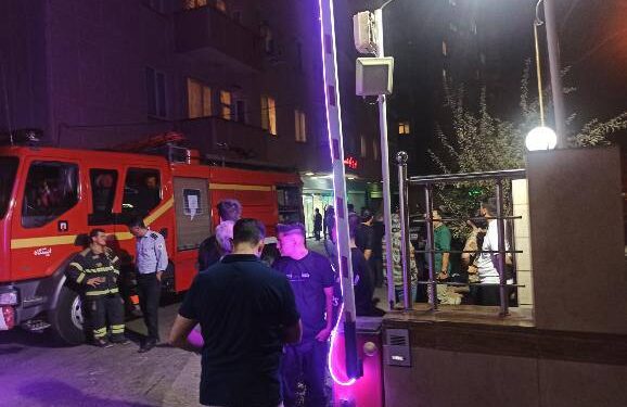 انفجار منزل مسکونی در باغمیشه تبریز