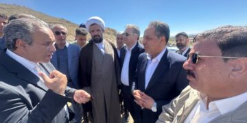 بازدید مدیرعامل آبفا کشور از طرح‌های آبرسانی بناب و خوشه‌مهر/ احداث مخزن و تقویت منابع شرب