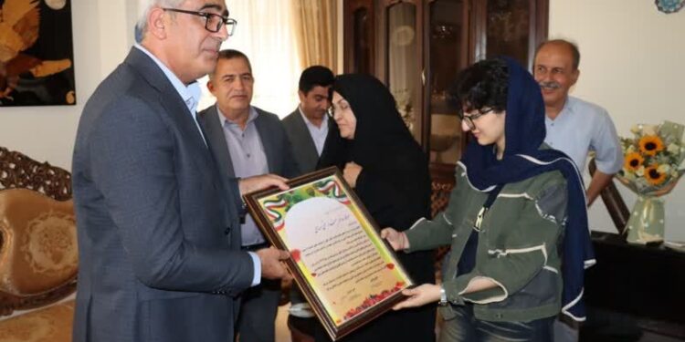 از موفقیت کنکور تا تعهد به مراغه؛ پیام فرماندار به نفر اول گروه هنر