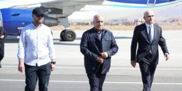 معاون نخست‌وزیر جمهوری آذربایجان وارد تبریز شد +فیلم