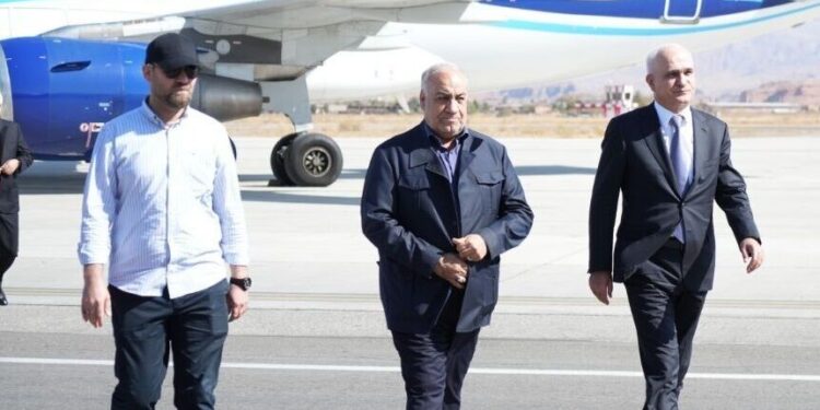 معاون نخست‌وزیر جمهوری آذربایجان وارد تبریز شد +فیلم