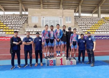 قهرمانی در لیگ پیست جوانان و صدرنشینی در رنکینگ تیمی کراس‌کانتری کوهستان