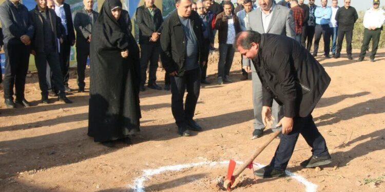 باغ موزه طبیعت ۲۰ هکتاری در تبریز کلنگ زنی شد