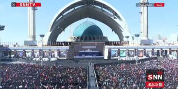 برنامه‌ریزی برای بدرقه باشکوه رهبر شهید در آذربایجان شرقی/ اسکان عزاداران در هفت مدرسه منطقه ۱۹ تهران